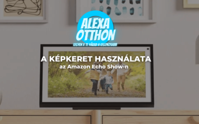 A képkeret használata az Amazon Echo Show-n