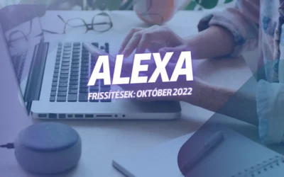 Alexa frissítések: október 2022