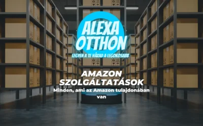 Amazon szolgáltatások: Minden, ami az Amazon tulajdonában van