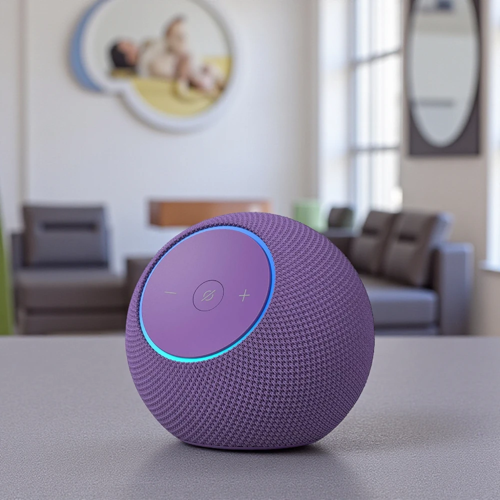 Az Echo Dot Max mélynyomója nagyobb membránmérettel rendelkezik, ami erősebb basszust és tisztább középtartományt kínál, mint az alap Echo Dot.