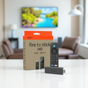 Amazon Fire TV Stick HD 2025 házimozi okos csomag streaming médialejátszó Full HD felbontással Alexa hangsegéddel