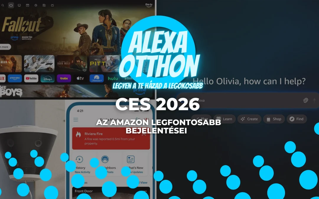 CES 2026: Az Amazon legfontosabb bejelentései – Fire TV, Ring, Alexa+ és Bee
