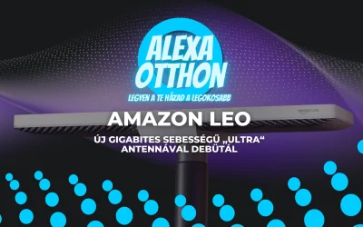 Az Amazon Leo ultra új gigabites sebességű  antennával debütál vállalati piacra