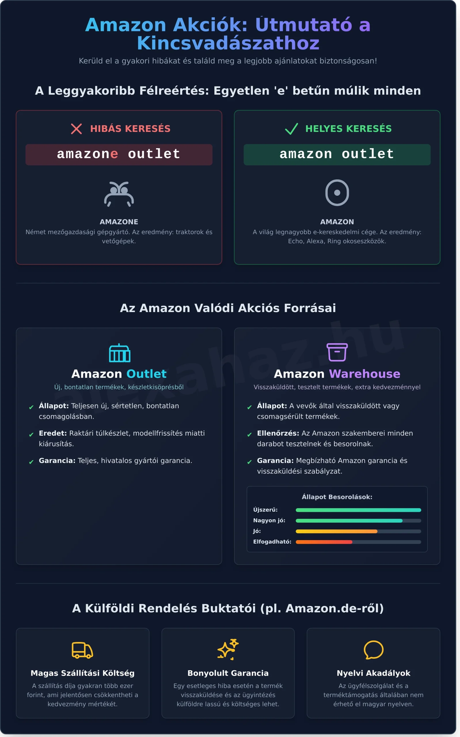"Amazone outlet" keresés után traktorokat találsz? Mutatjuk a helyes utat az akciós Alexa és Echo eszközökhöz! Fedezd fel a megbízható hazai forrást!